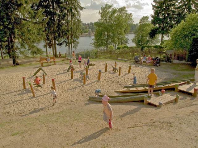 Koupání přehrada Mšeno Jablonec nad Nisou | Dětské hřiště Jablonec nad Nisou