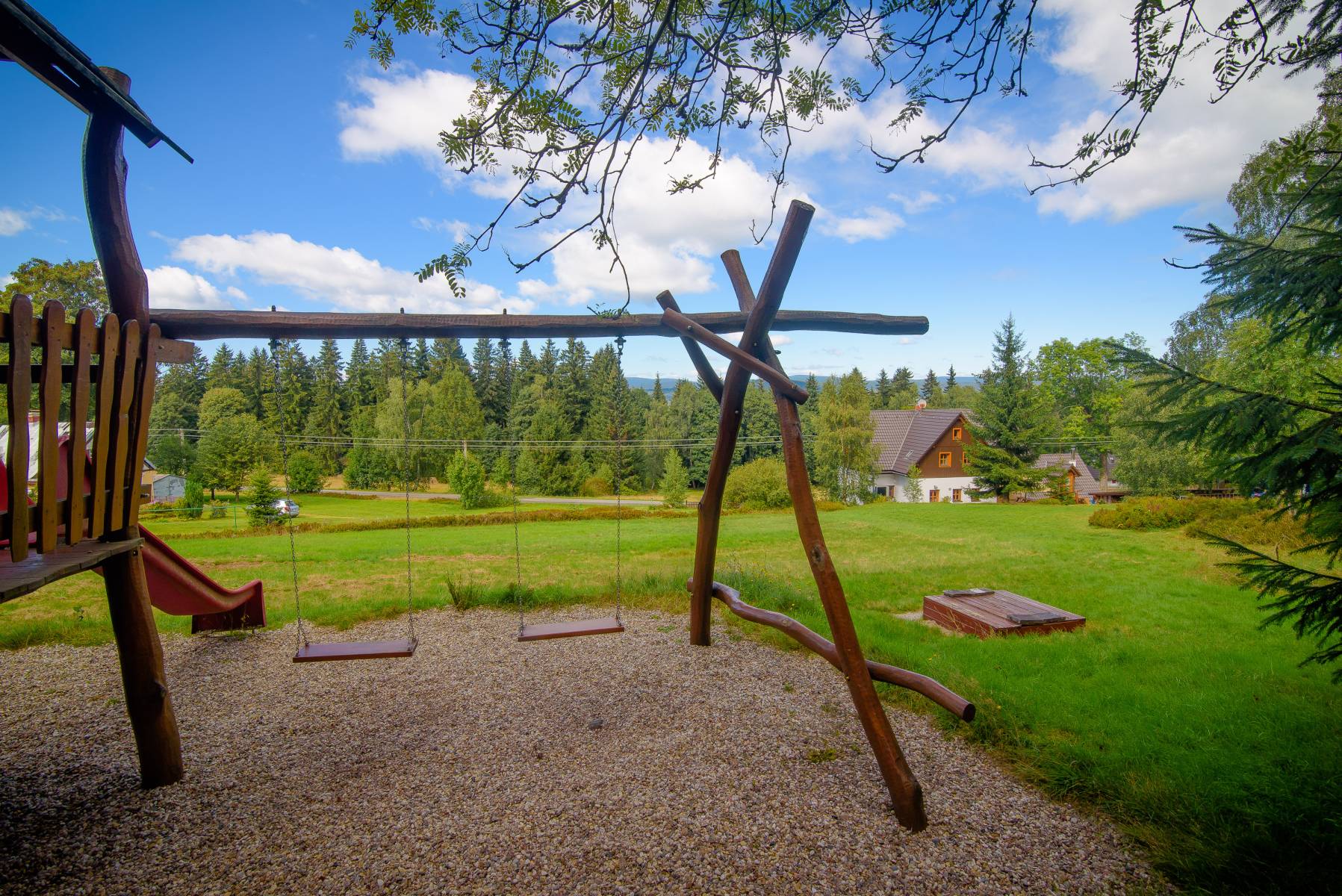 Dětské hřiště Chalupa Amálka | Ubytování Jizerské hory | Pronájem chalupy |